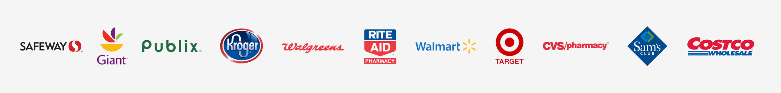 Available at most U.S. pharmacies including CVS, Walgreens, Rite Aid, Walmart, Target, Kroger, Kmart, Publix, Safeway, Sam's Club, and many more.